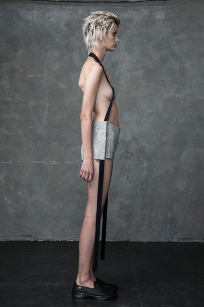 Shop Emerging Conscious Conceptual Womenswear Brand DZHUS Aeger Transformable Shorts at Erebus