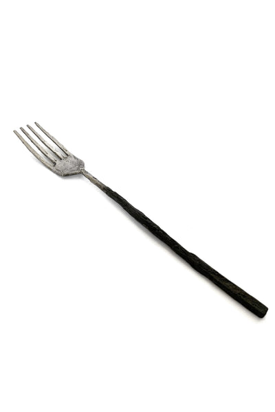 Shop Emerging Slow Fashion Avant-garde Jewellery Brand OSS Haus Silver Cannibal Table Fork at Erebus