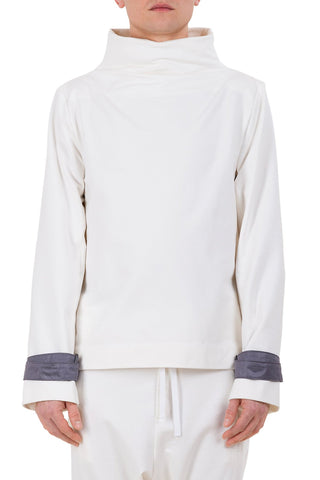 Shop emerging unisex brand Monochrome Harness Sweatshirt Off-White - Erebus - 5