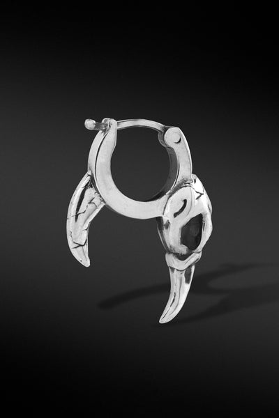 Shop Artisan Jewellery Brand Helios Silver Ancient Earring at Erebus