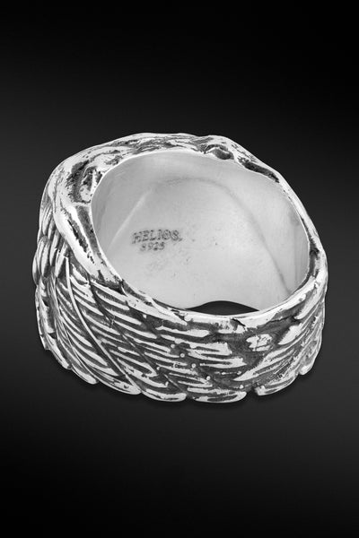 Shop Artisan Jewellery Brand Helios Sterling Silver Andes Ring at Erebus