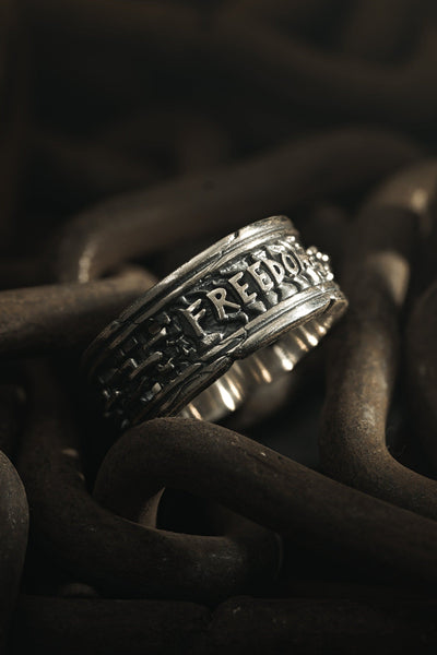 Shop Artisan Jewellery Brand Helios Sterling Silver Break Ring at Erebus