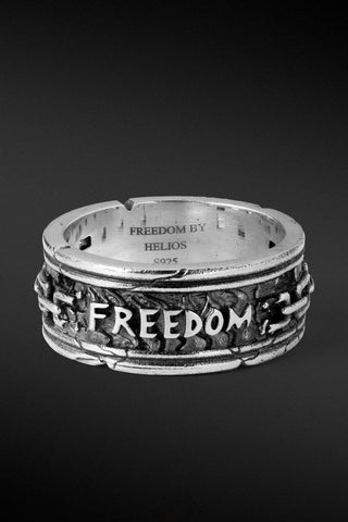 Shop Artisan Jewellery Brand Helios Sterling Silver Break Ring at Erebus