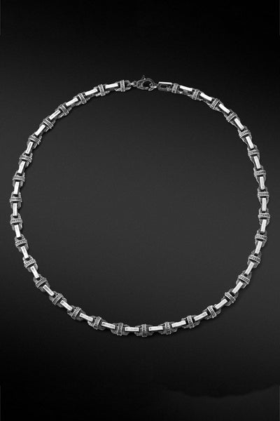 Shop Artisan Jewellery Brand Helios Sterling Silver Freedom Chain Necklace at Erebus