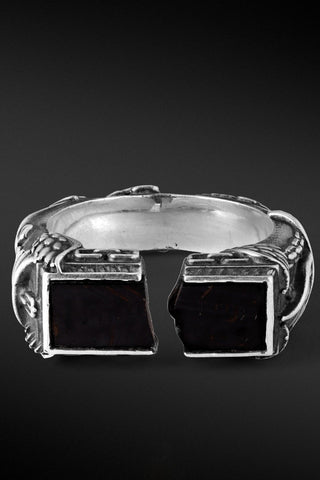 Shop Artisan Jewellery Brand Helios Sterling Silver Scythia Ring at Erebus