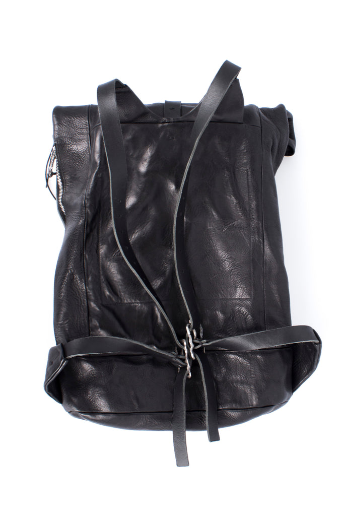 Avant-garde Artisan Leather Brand Gegenüber Ergrief Backpack at Erebus