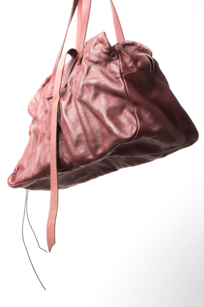 Shop Emerging Slow Fashion Avant-garde Artisan Leather Brand Gegenüber Black Kluft 2 Doctor Bag at Erebus