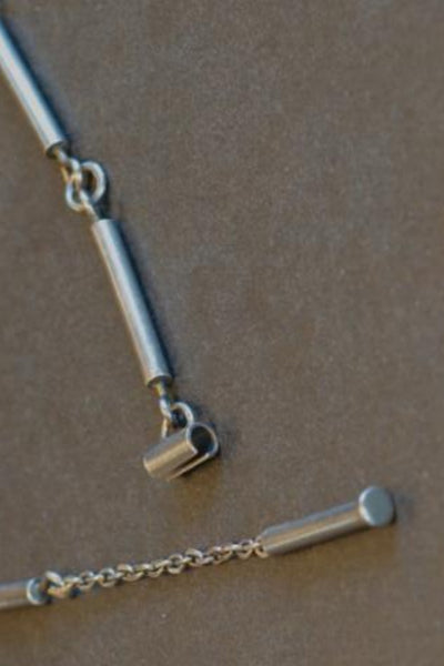 Emerging slow fashion brand Murky Jewelry AR03 oxidised sterling silver bracelet - Erebus - 3
