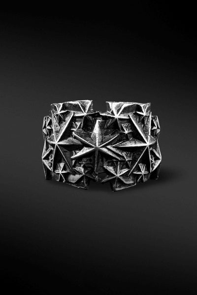 Shop Artisan Jewellery Brand Helios Sterling Silver All Star Ring at Erebus