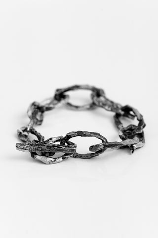 Shop Emerging Avant-garde Jewellery Brand OSS Cannibal Chain Bracelet at Erebus