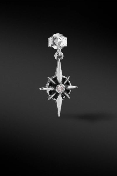Shop Artisan Jewellery Brand Helios Compass Drop Earring at Erebus