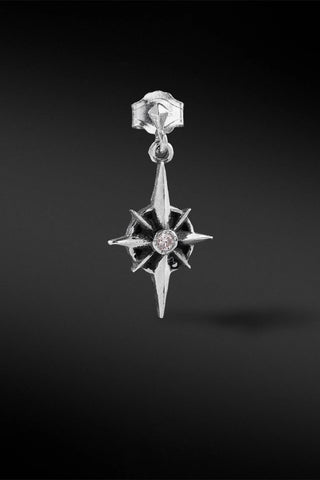Shop Artisan Jewellery Brand Helios Compass Drop Earring at Erebus