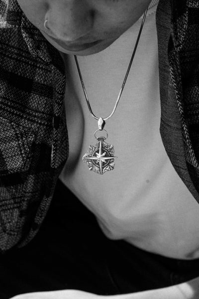 Shop Artisan Jewellery Brand Helios Sterling Silver Find the World Necklace at Erebus