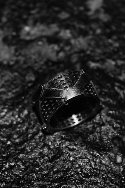 Avant-garde Jewellery Brand David Gaboriau Industrial Ring at Erebus