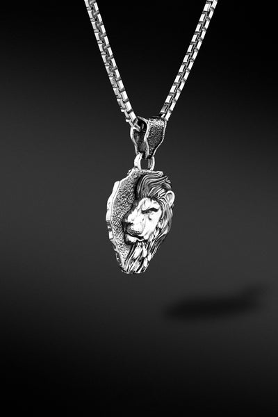 Shop Artisan Jewellery Brand Helios Silver Leo Pendant at Erebus