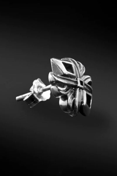Shop Artisan Jewellery Brand Helios Lotus Buds Stud Earring at Erebus