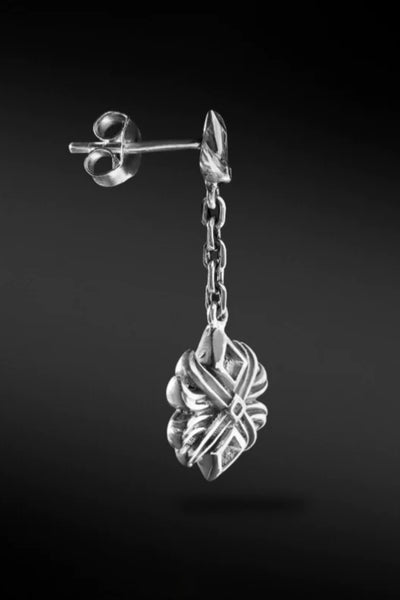 Shop Artisan Jewellery Brand Helios Lotus Flower Drop Earring - Erebus