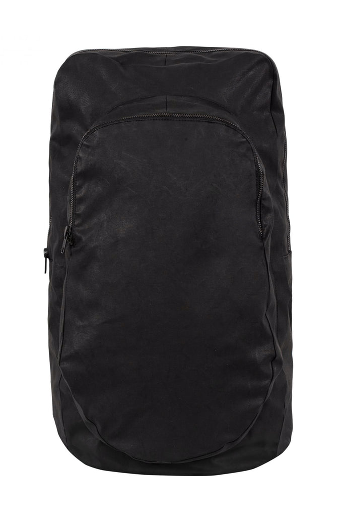 Shop Emerging Unisex Street Brand Monochrome Black Round Backpack at Erebus