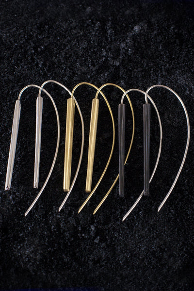 Shop Emerging Minimalist Avant-garde Jewellery Brand B KREB ORRiv Earrings at Erebus