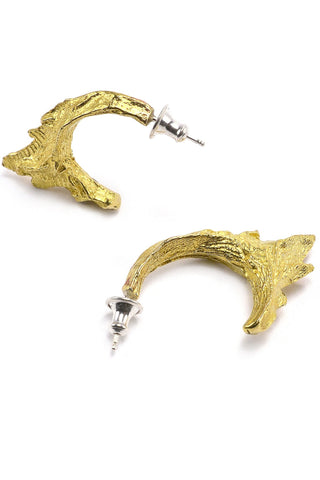 Shop emerging slow fashion jewellery brand Eilisain Ondine Earrings in Bronze - Erebus