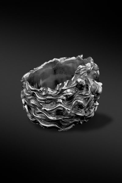 Shop Artisan Jewellery Brand Helios Sterling Silver Simba Ring at Erebus