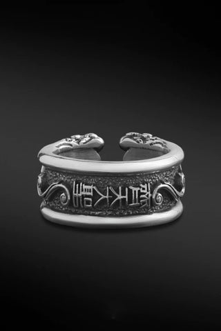 Shop Artisan Jewellery Brand Helios Sterling Silver Sun Wukong Ring at Erebus