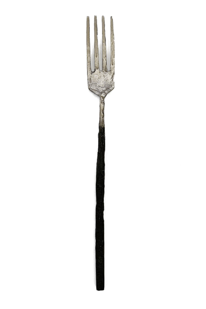 Shop Emerging Slow Fashion Avant-garde Jewellery Brand OSS Haus Silver Cannibal Table Fork at Erebus