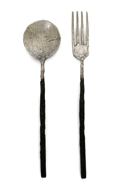 Shop Emerging Slow Fashion Avant-garde Jewellery Brand OSS Haus Silver Cannibal Table Spoon at Erebus