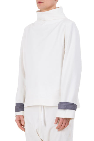 Shop emerging unisex brand Monochrome Harness Sweatshirt Off-White - Erebus - 1