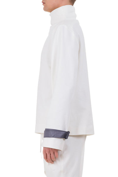 Shop emerging unisex brand Monochrome Harness Sweatshirt Off-White - Erebus - 2