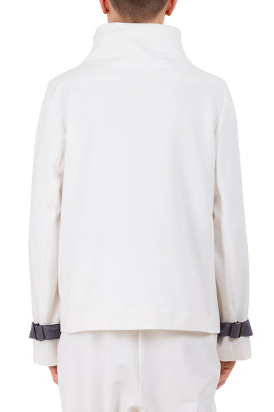 Shop emerging unisex brand Monochrome Harness Sweatshirt Off-White - Erebus - 3
