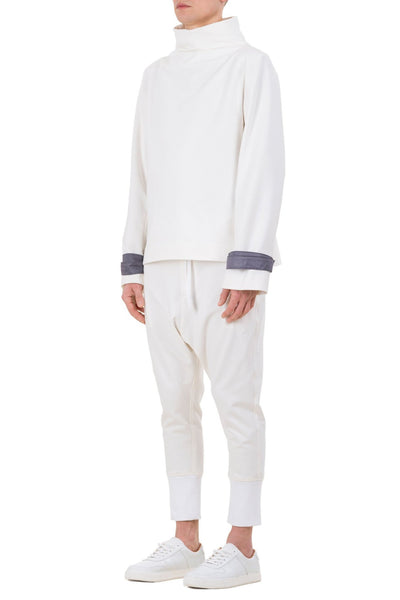 Shop emerging unisex brand Monochrome Harness Sweatshirt Off-White - Erebus - 4