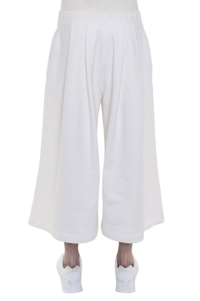 Shop Emerging Brand Monochrome Off-White Hakama Pants at Erebus