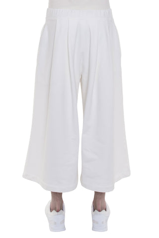 Shop Emerging Brand Monochrome Off-White Hakama Pants at Erebus